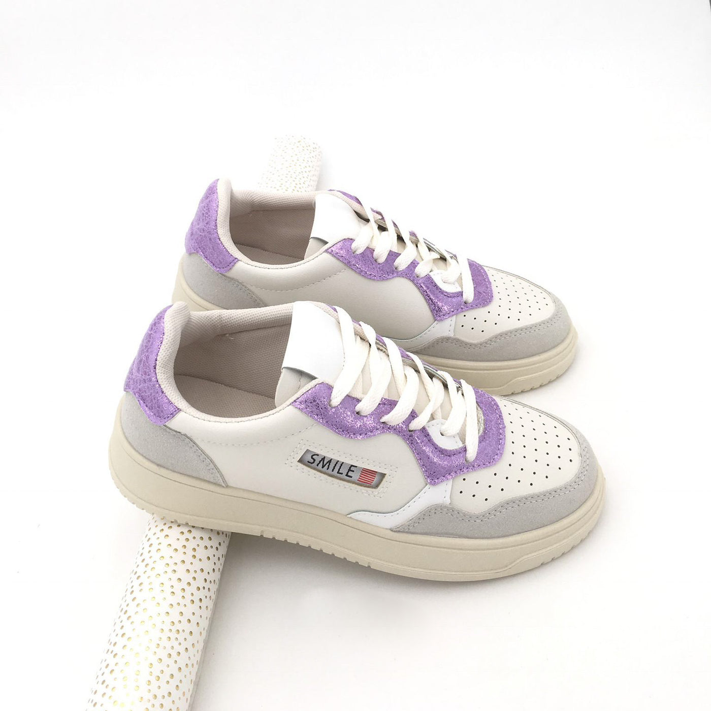 Smile Purple Sneaker