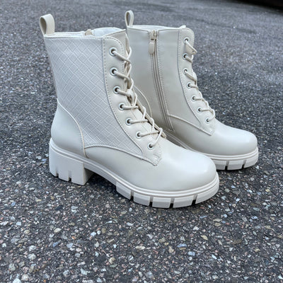 A-755 Beige Boots