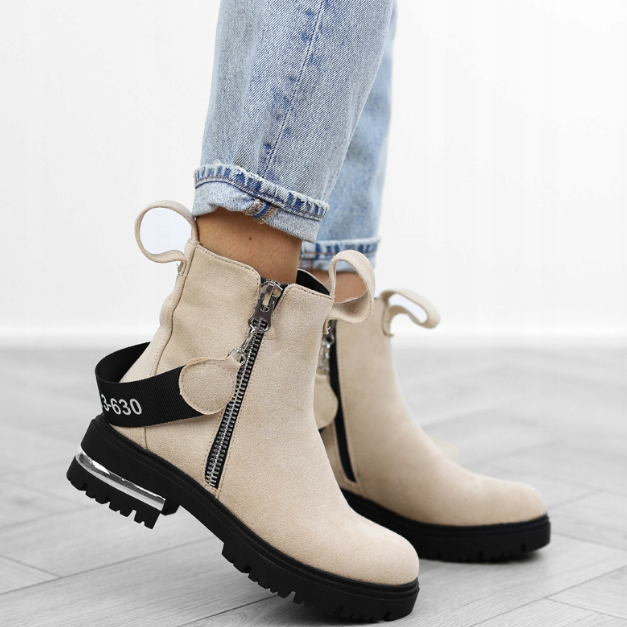 Linsey Beige Boots