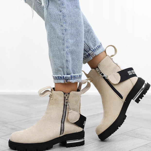 Linsey Beige Boots