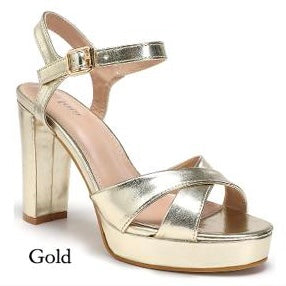 H8-295 Gold Heels